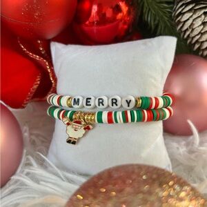 NEW IN BOX Christmas bracelets